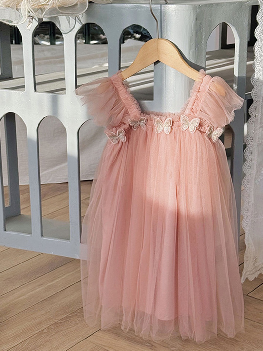 

LULU & SKY Girls A-Line Dress, Pink