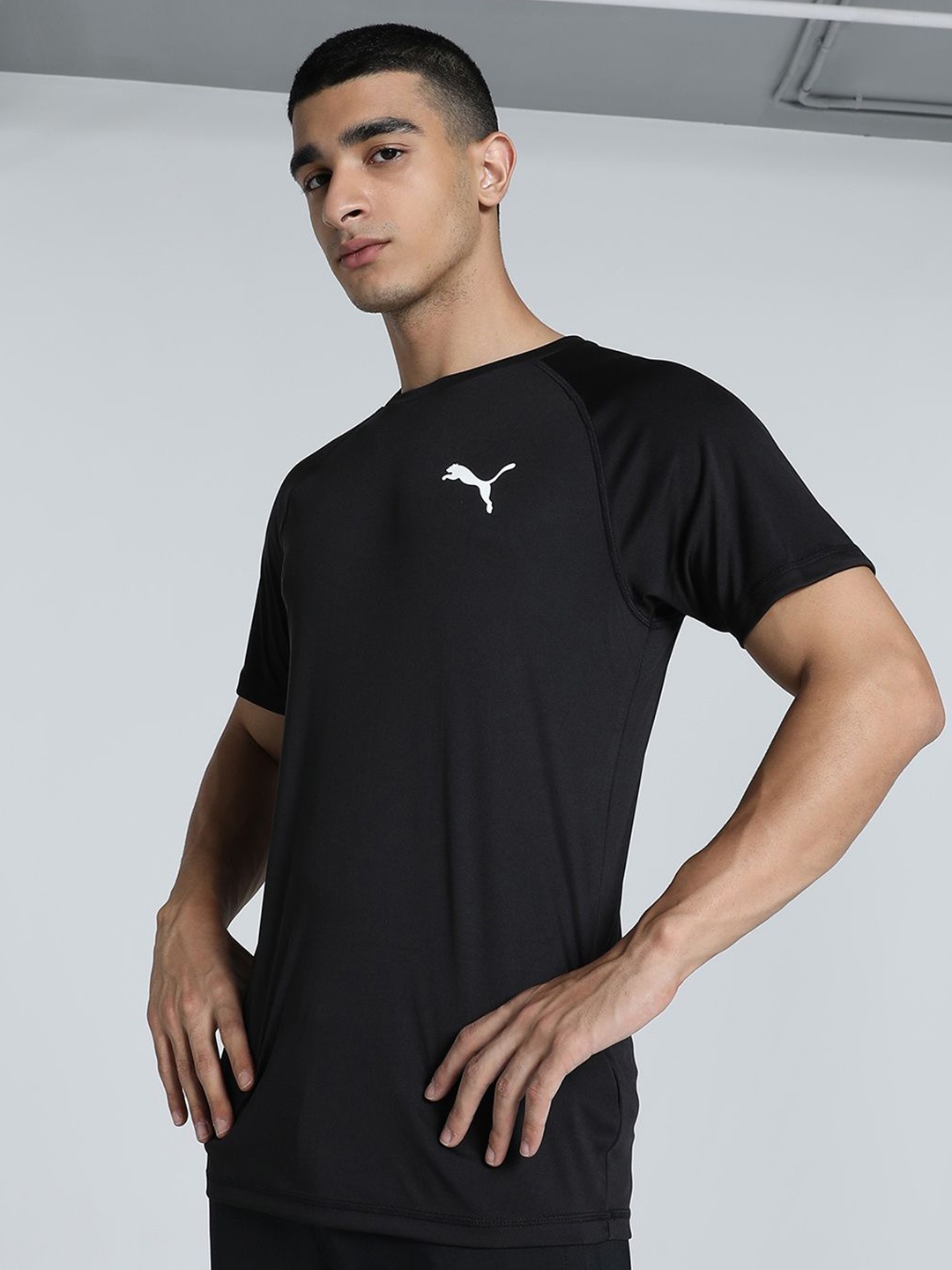 

Puma RTG Men Slim Fit Training Tee, Black