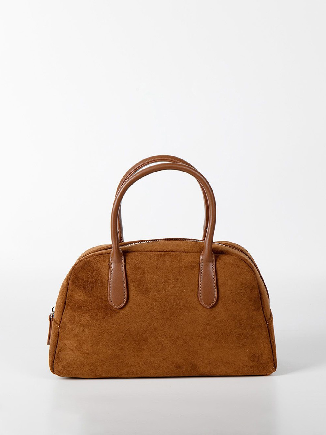 

RAVE PU Shopper Handheld Bag with Applique, Brown