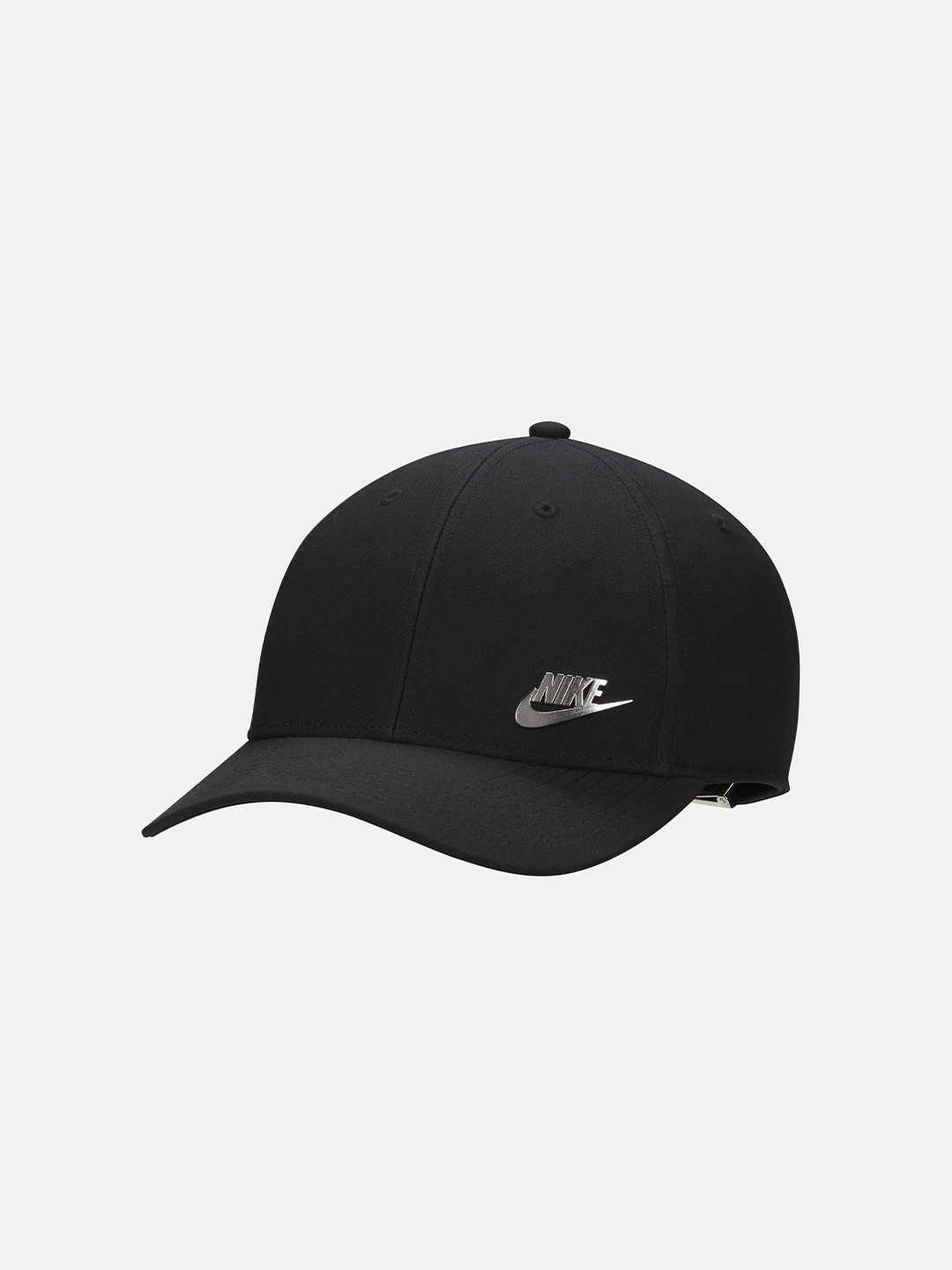 

Nike Unisex Dri-FIT Club Structured Metal Logo Visor Cap, Black