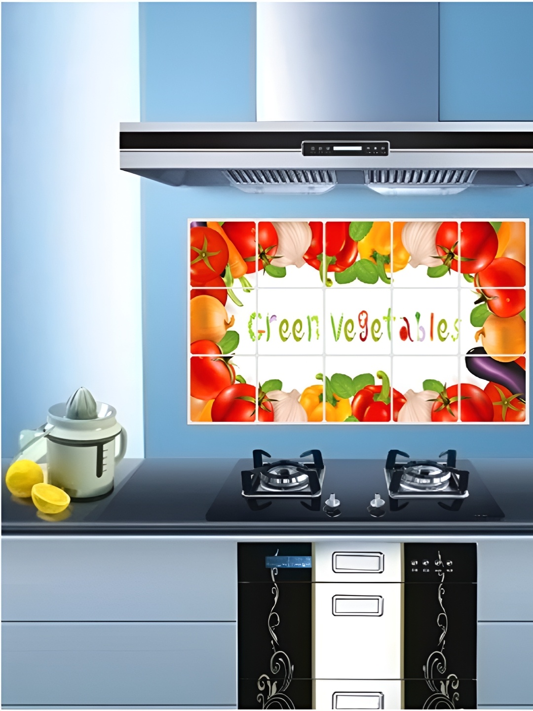 

Asian royal Red & Green Printed Waterproof Decals and stickers