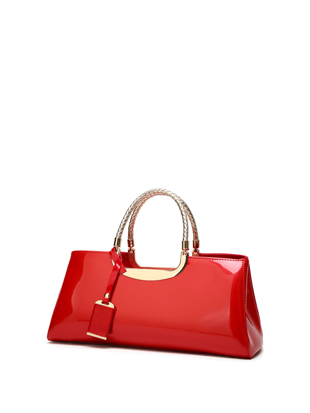 

RAVE Structured Handheld Bag, Red