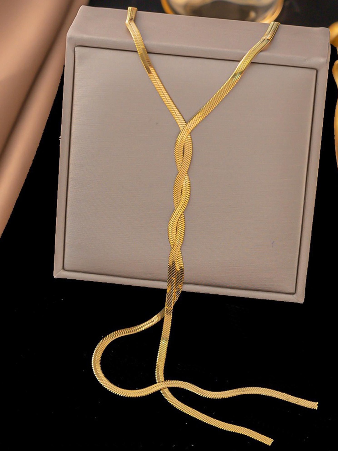 

MYKI Gold-Plated Handsome Stainless Steel Minimal Chain