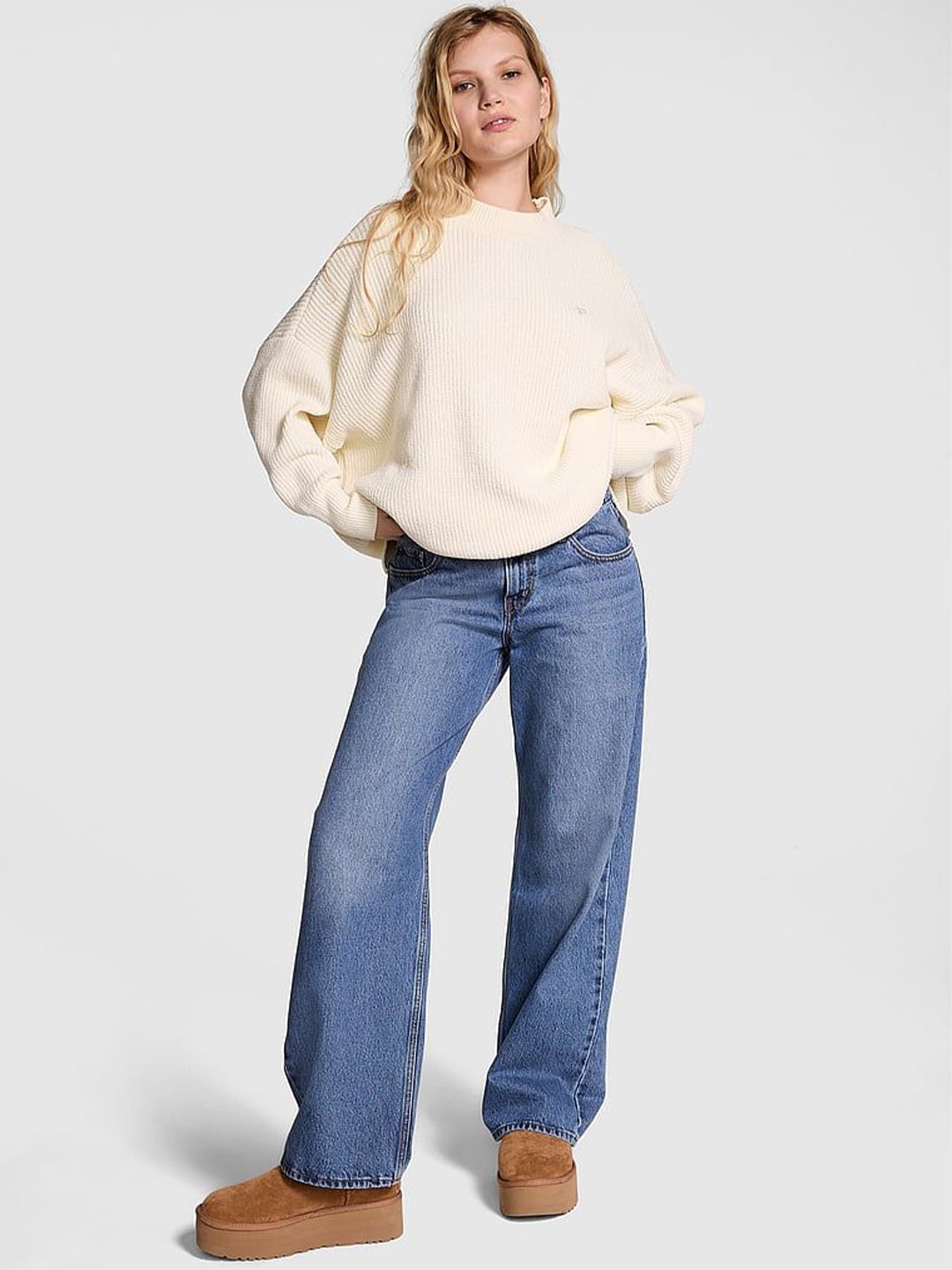 

Victoria's Secret Women Pullover, White