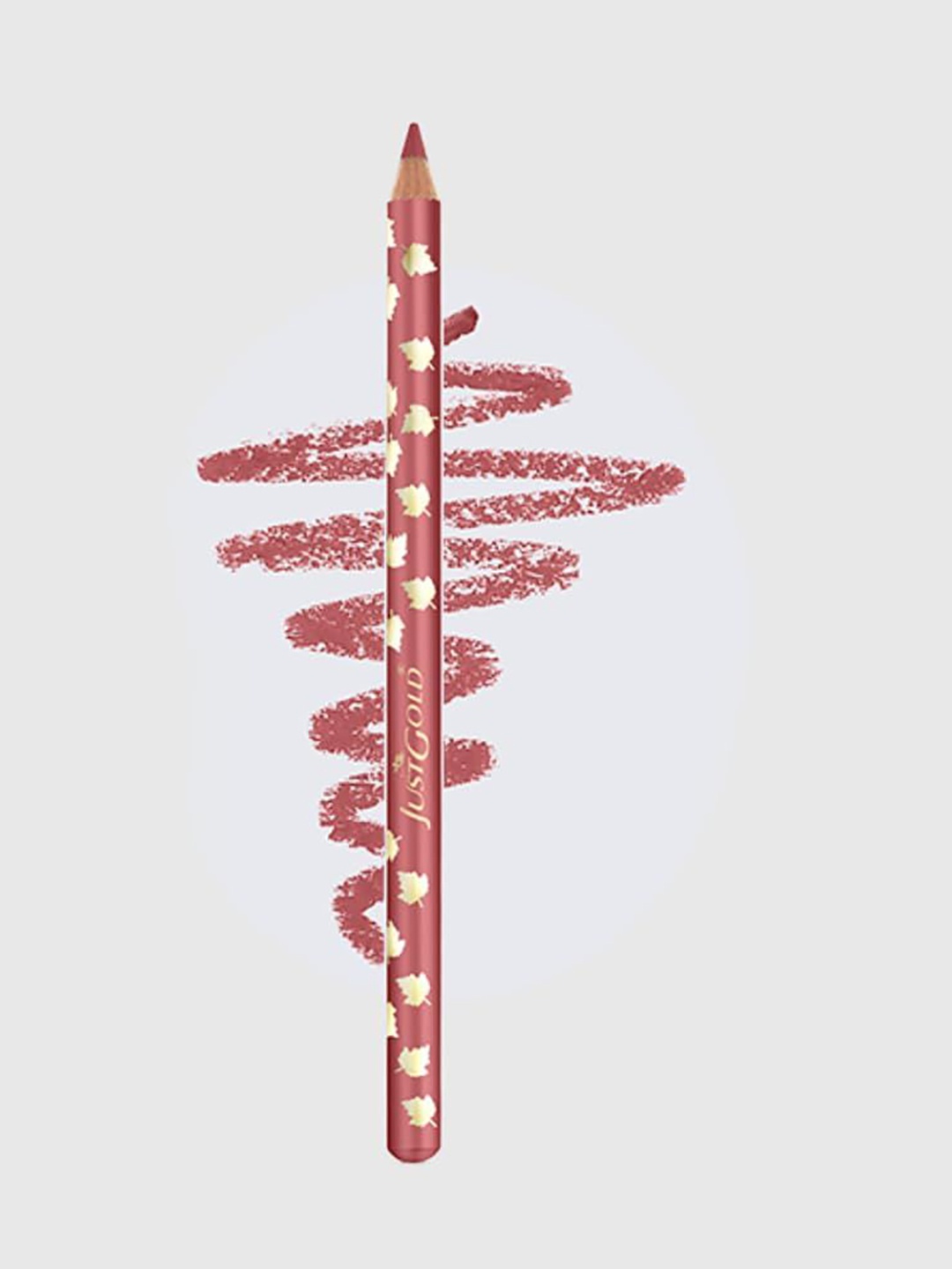 

JUSTGOLD Bold Matte Long Pencil Lip Liner - 1.2 g - Shade -110, Rose gold