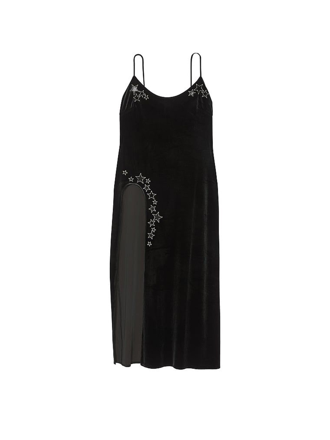 

Victoria's Secret Women Solid Nightdress, Black