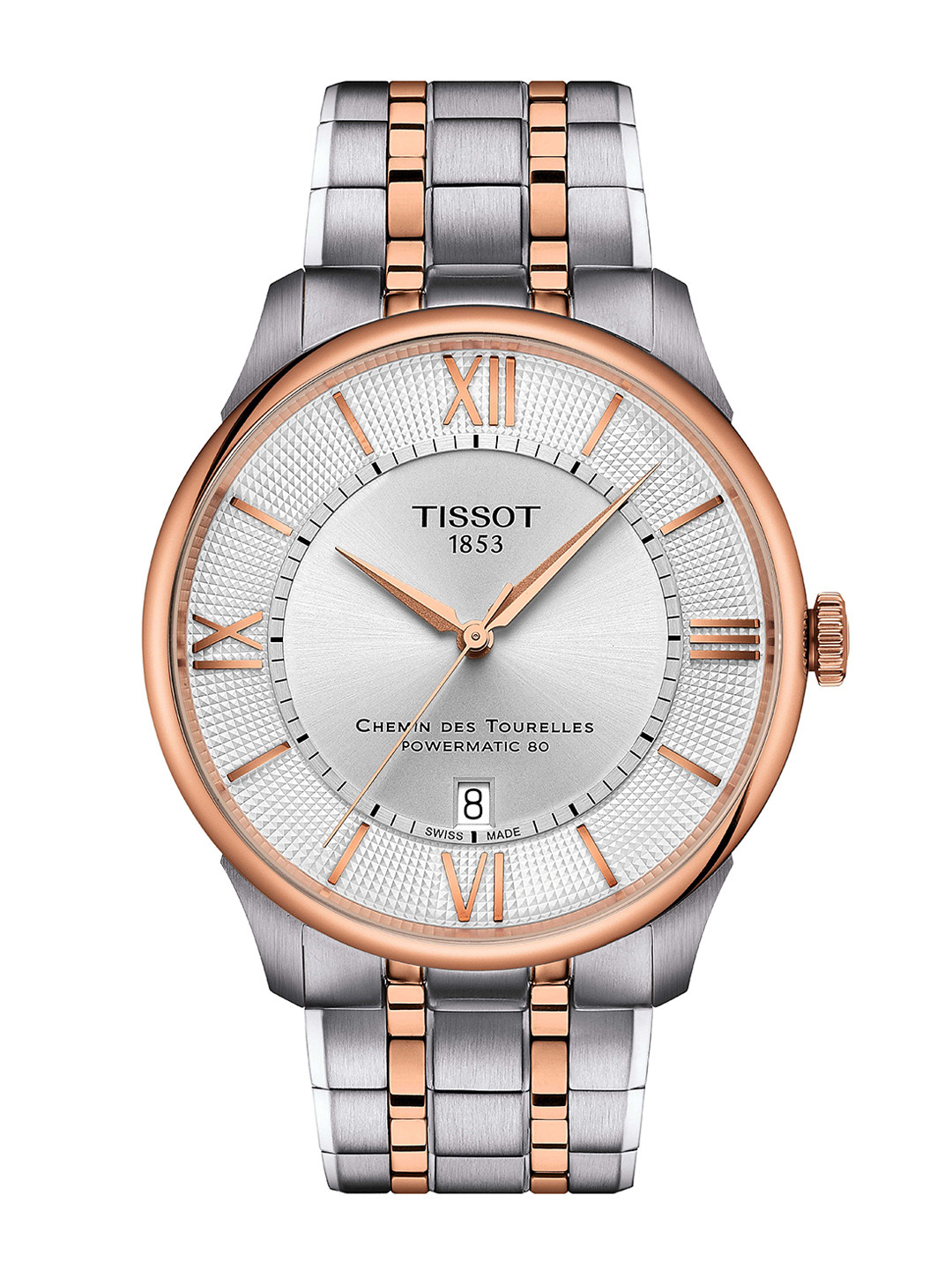 

TISSOT Men Dial & Stainless Steel Analogue Automatic Motion Powered Watch T1394072203800, Silver