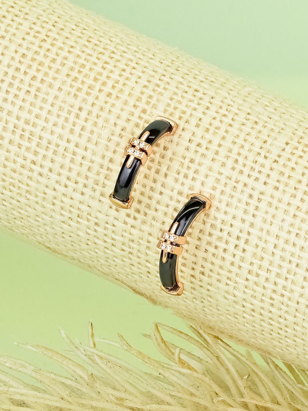 

TOUCH925 Contemporary Studs Earrings, Rose gold