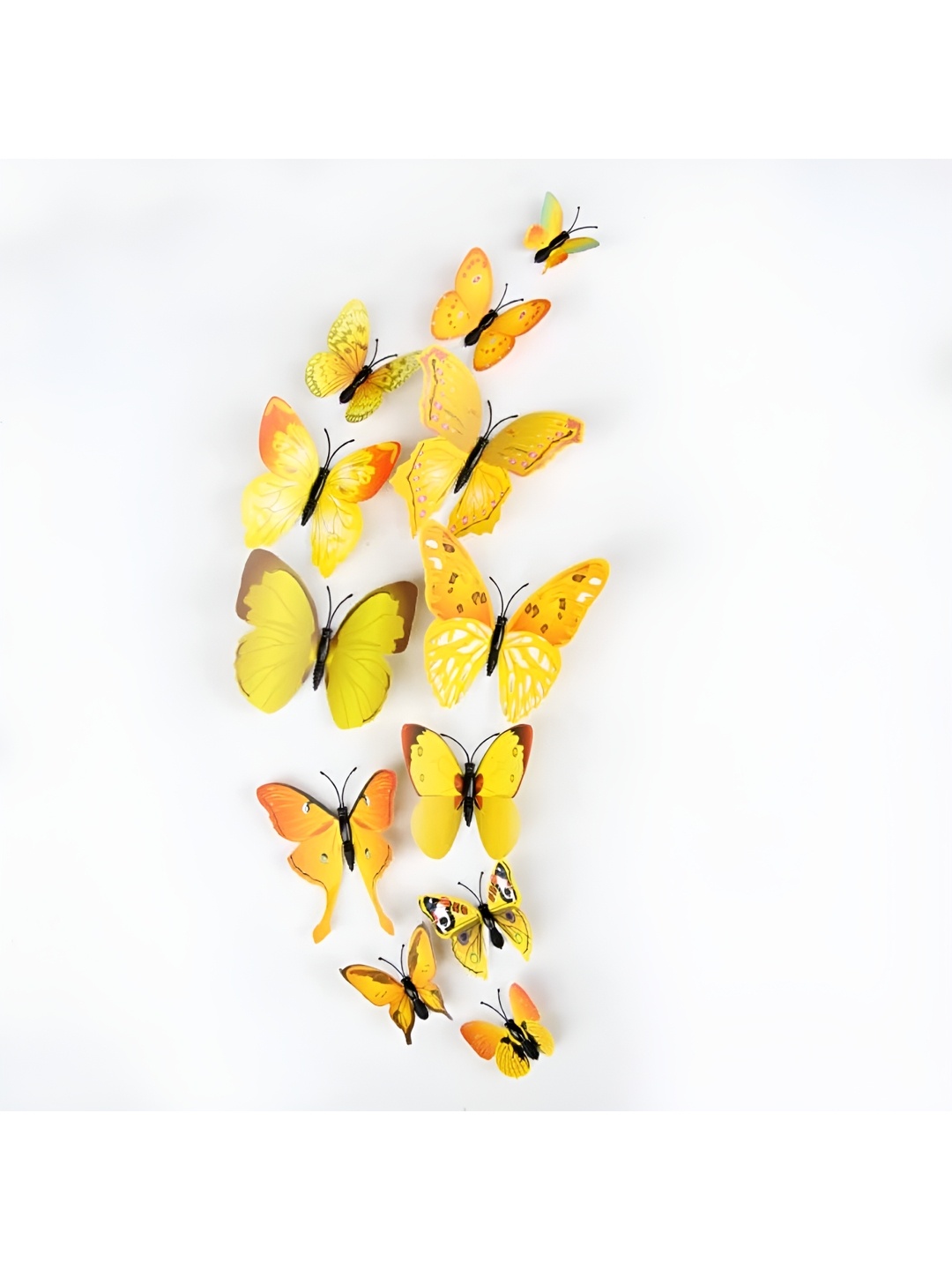 

Asian royal Yellow & Red 12 Pieces Printed Waterproof Wallpaper
