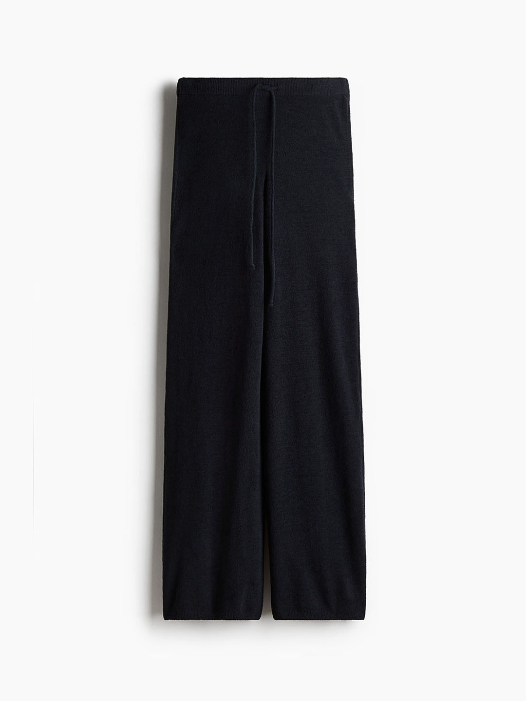 

H&M Women Chenille Trousers, Black