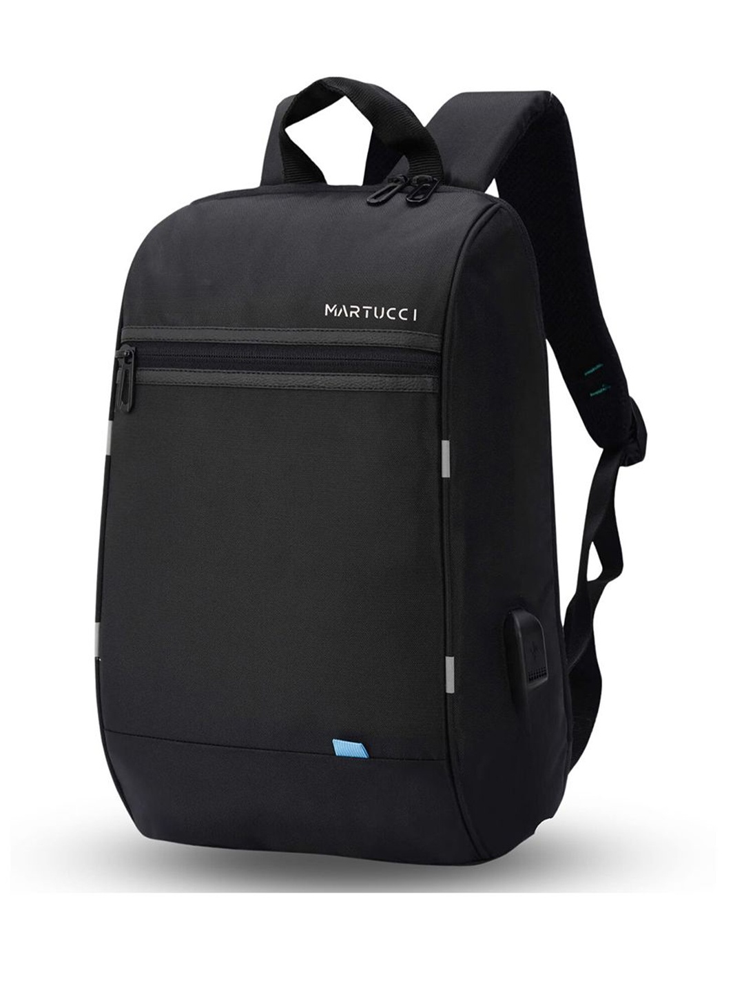 

Martucci Men Backpack with Anti-Theft, Black