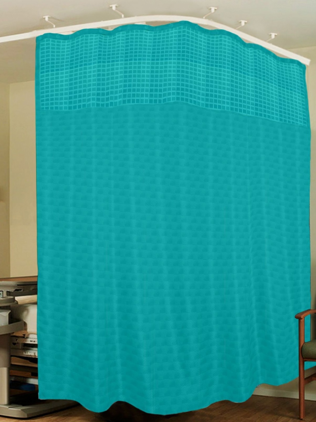 

Lushomes Green Long Door Partition Curtains