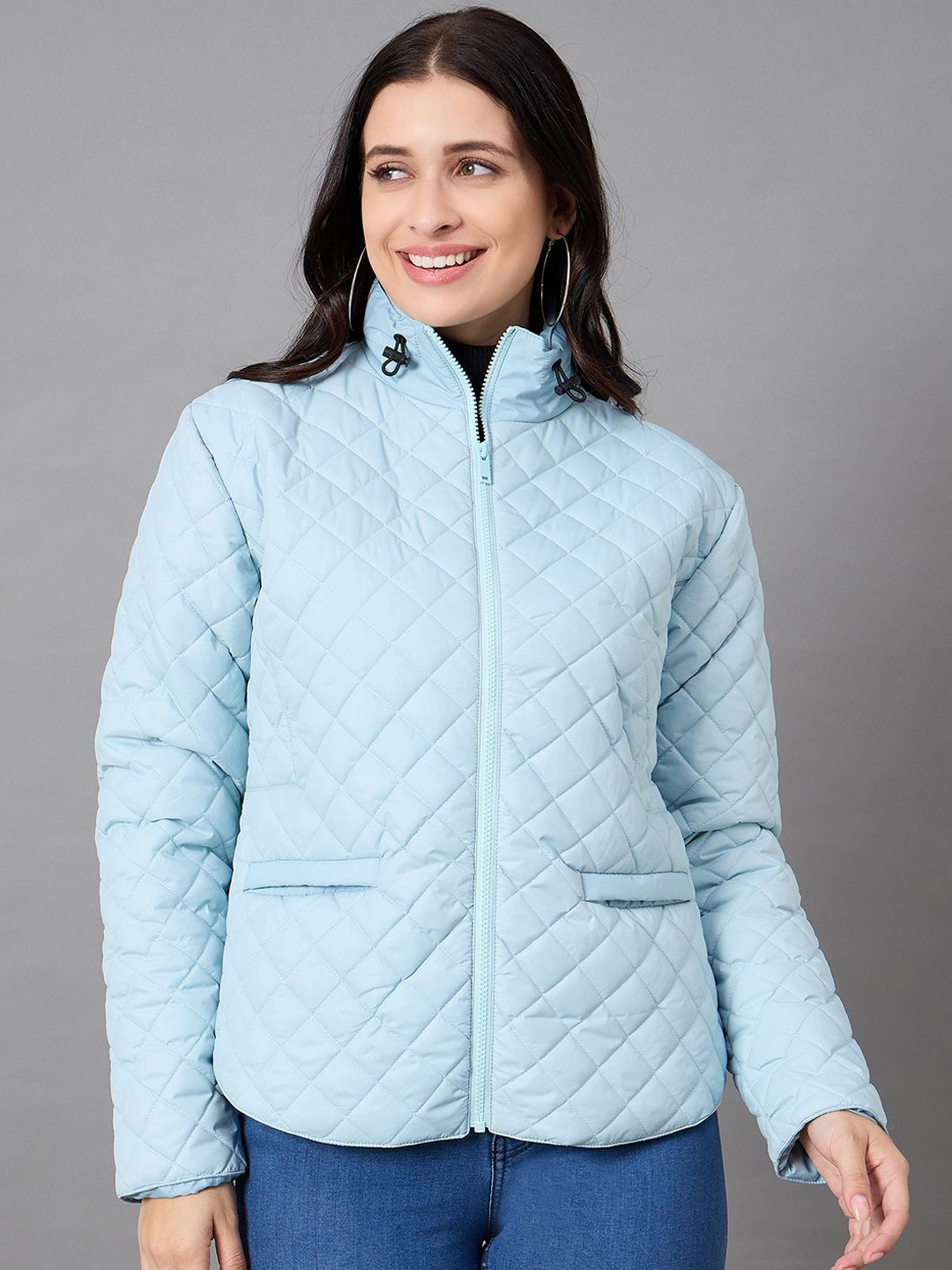 

Club York Women Lightweight Quilted Jacket, Blue