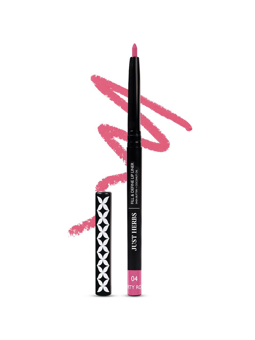 

Just Herbs Fill & Define Matte Finish Lip Liner - 0.3g Shade - Dirty Rose - 04, Pink