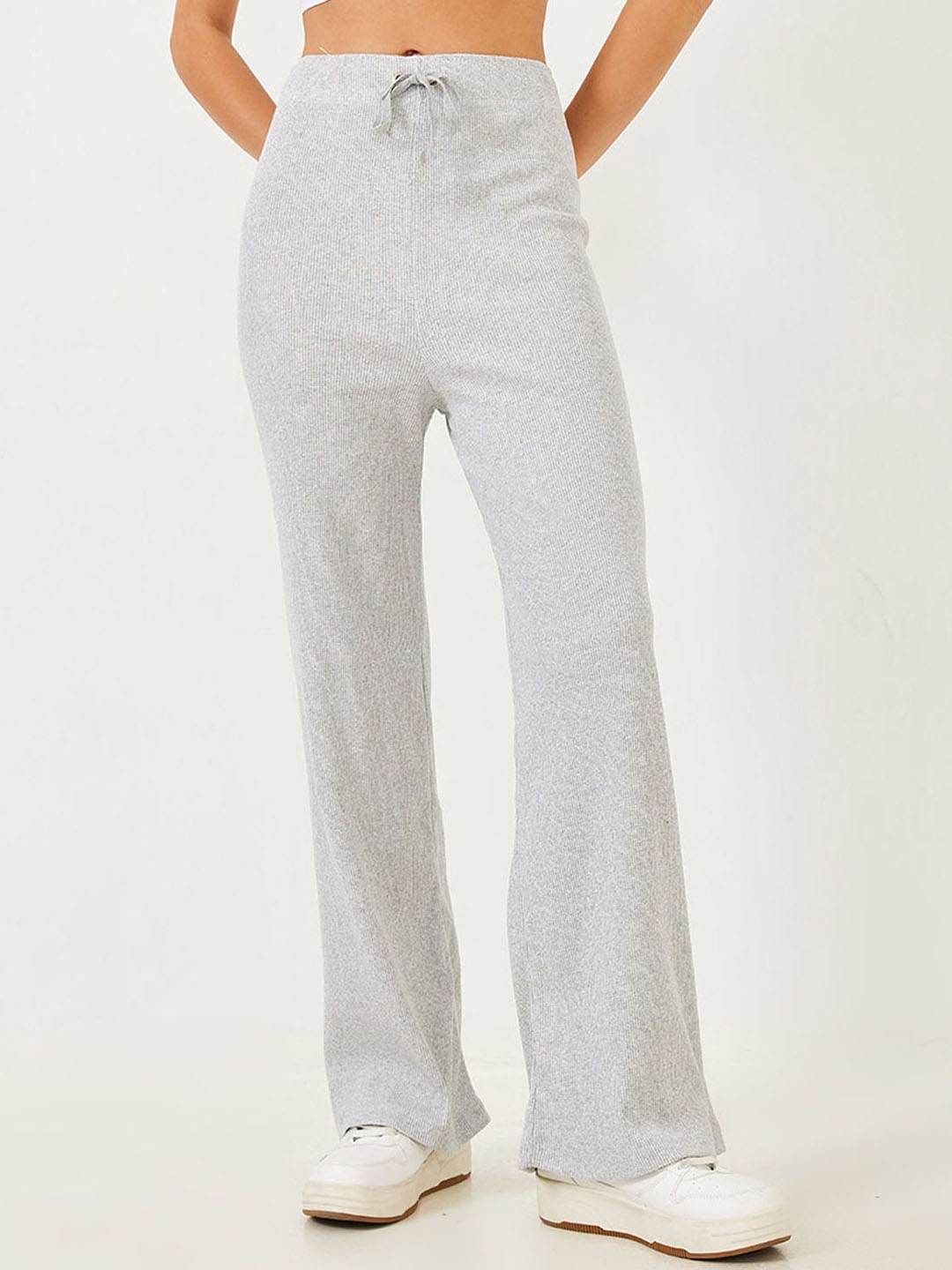 

Trendyol Women Striped Trousers, Na