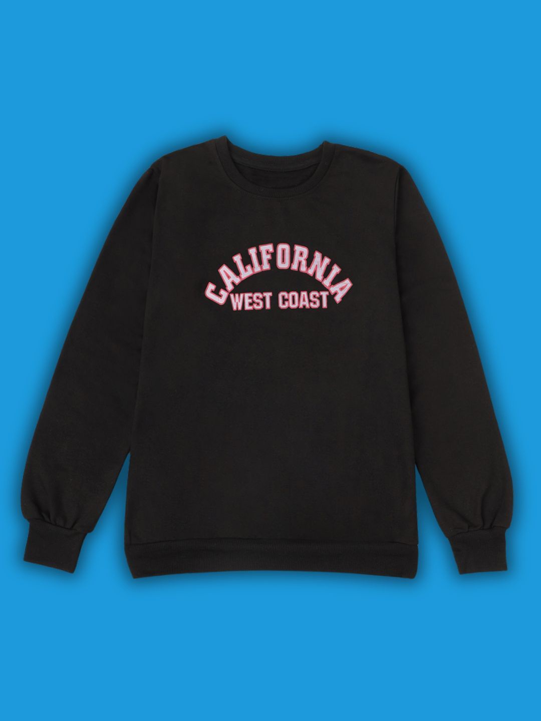 

HERE&NOW Boys Printed Sweatshirt, Black