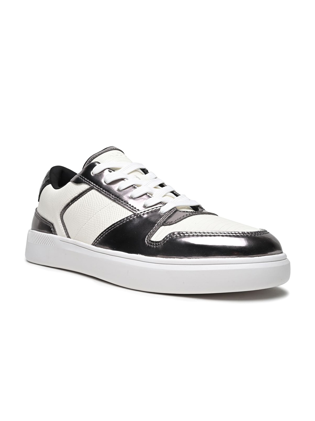 

ALDO Men Textured Sneakers, White