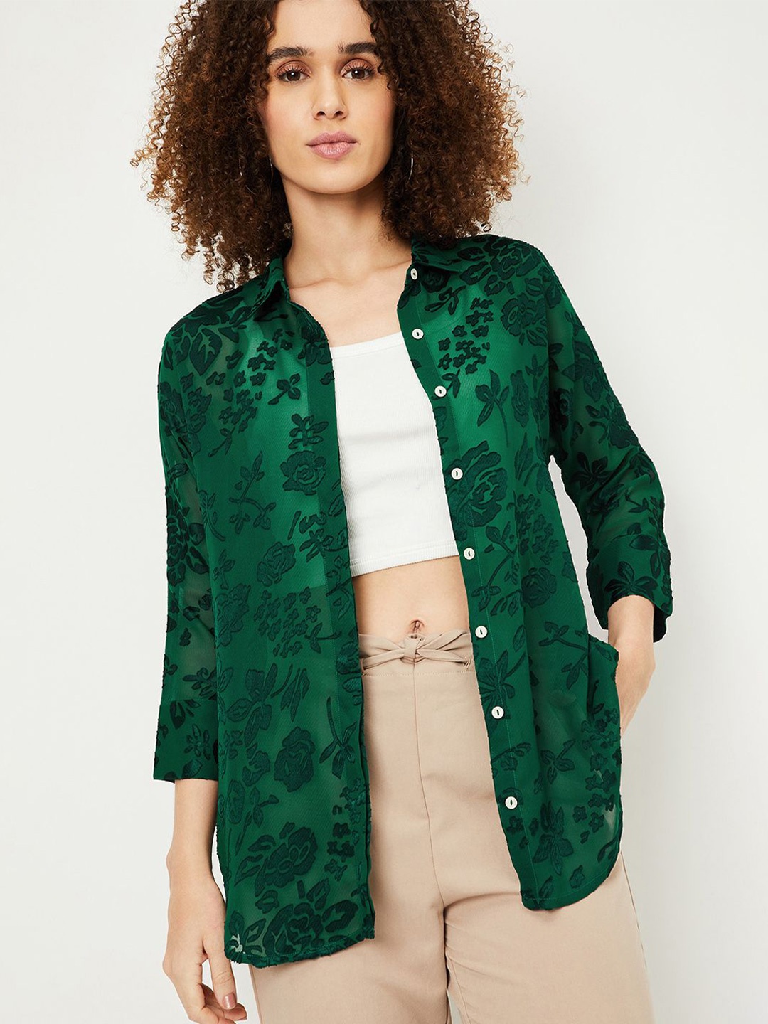 

max Women Shirt, Green