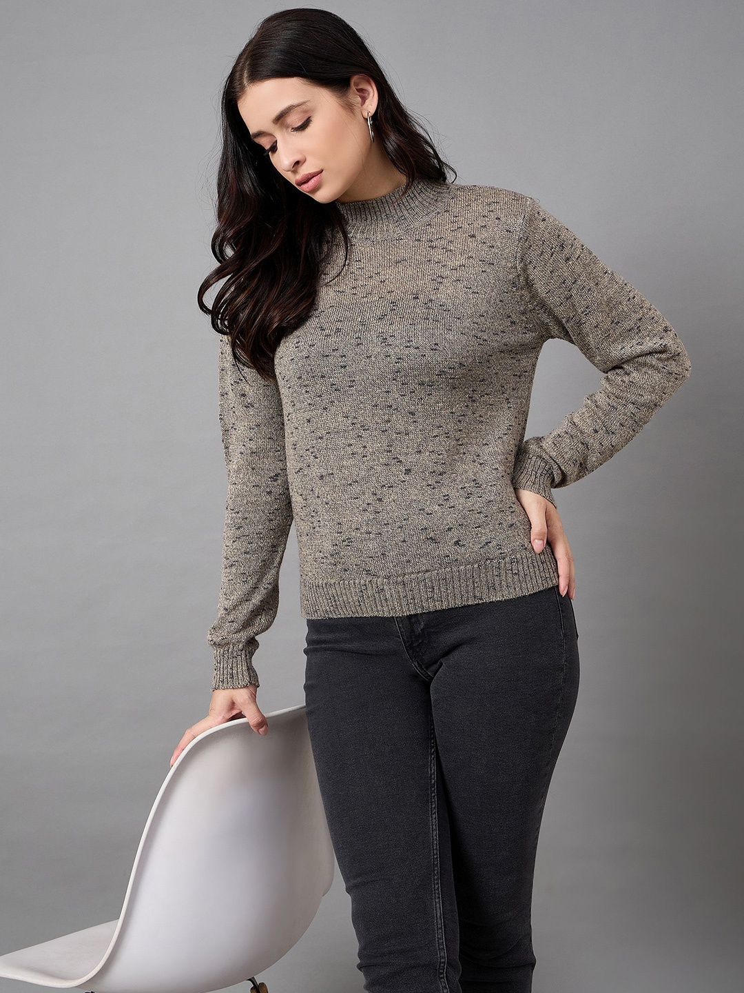 

Club York Women Pullover, Grey