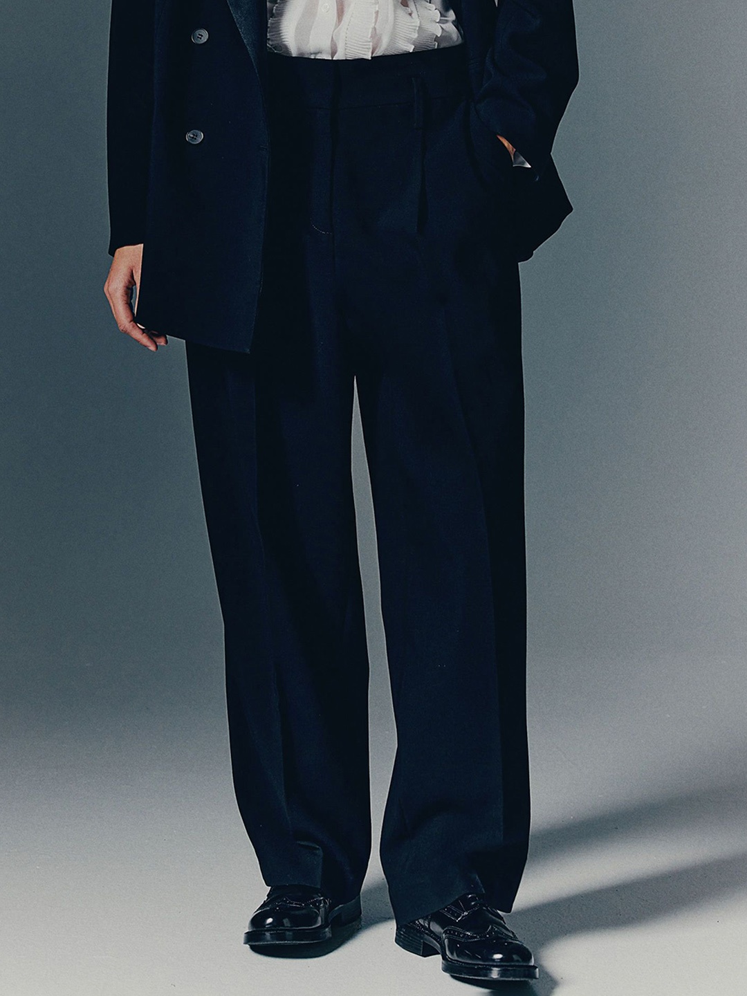 

H&M Women Balloon-Leg Trousers, Black