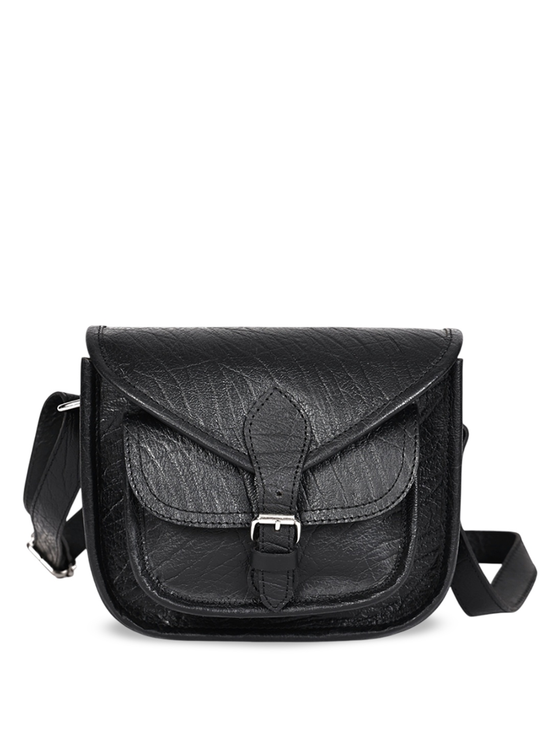 

Celtic Animal Leather Handheld Bag, Black