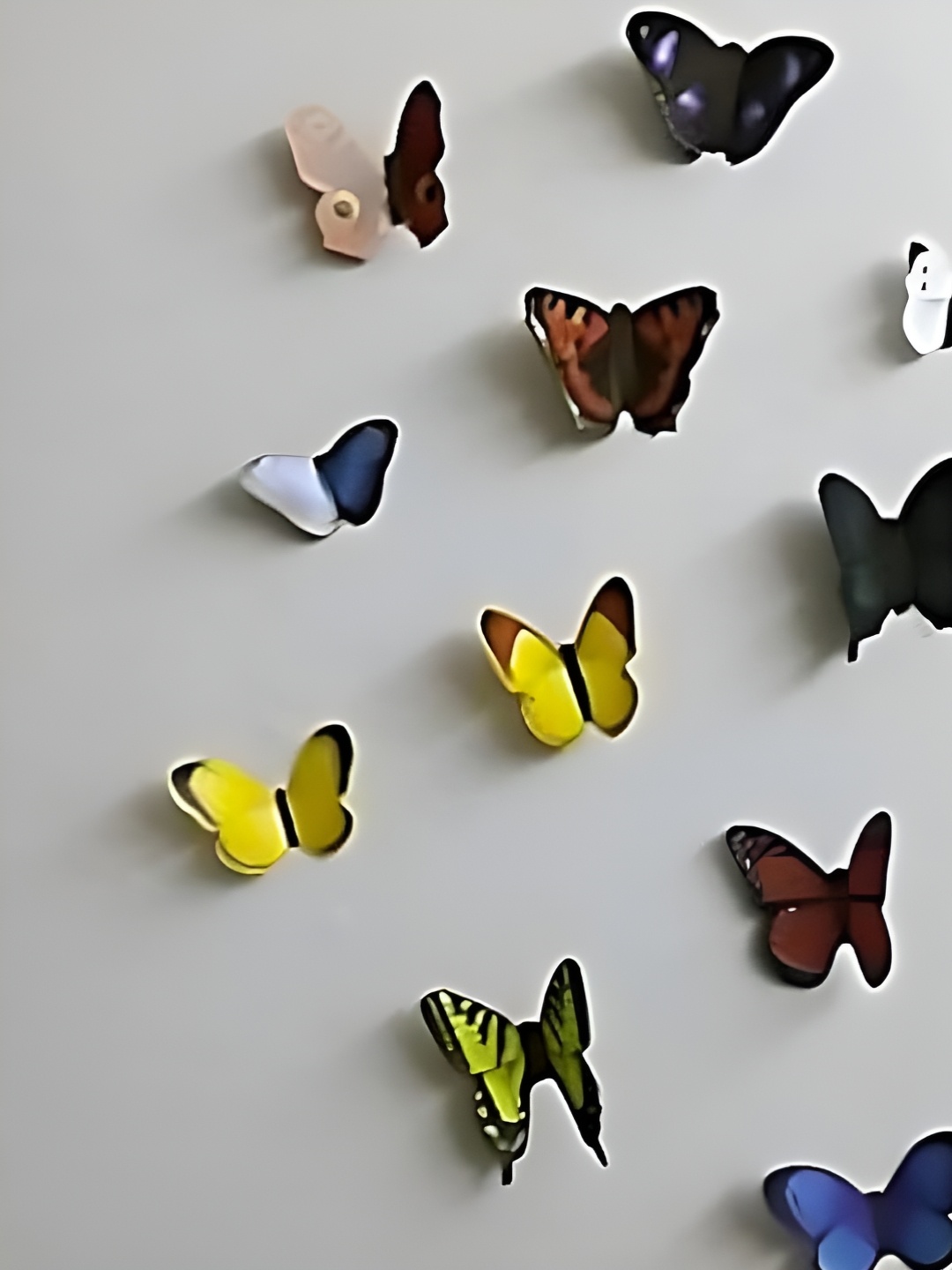 

Asian royal Yellow & Brown Printed Water Proof Wall Sticker