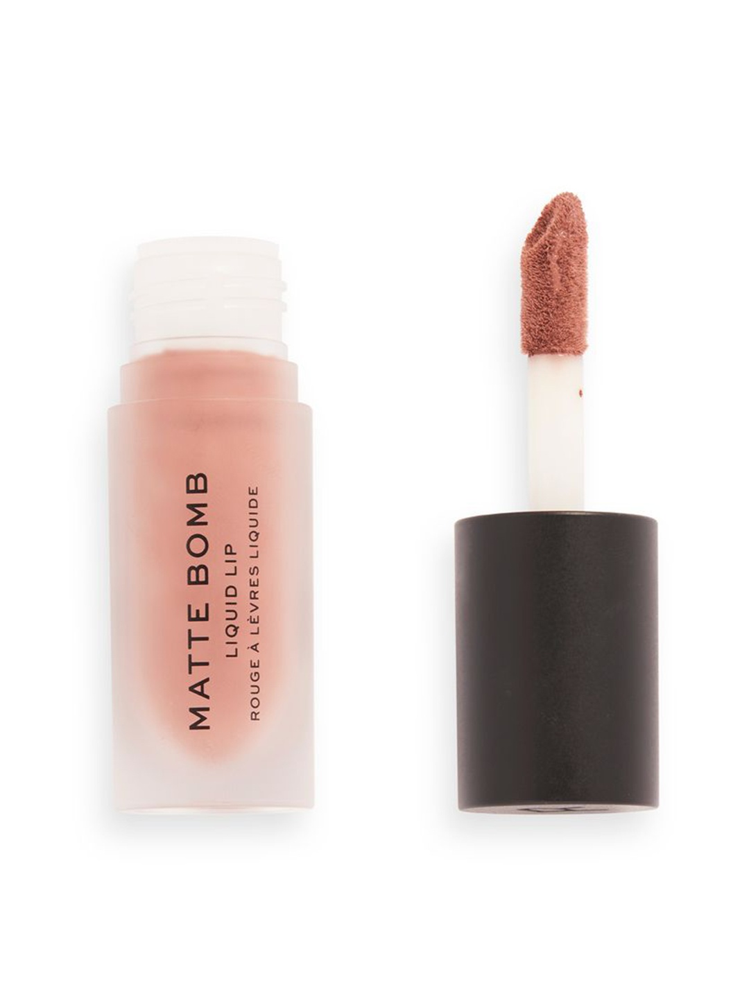 

Makeup Revolution London Matte Bomb Long Lasting Liquid Lipstick - 4.6 ml - Delicate Brown, Nude