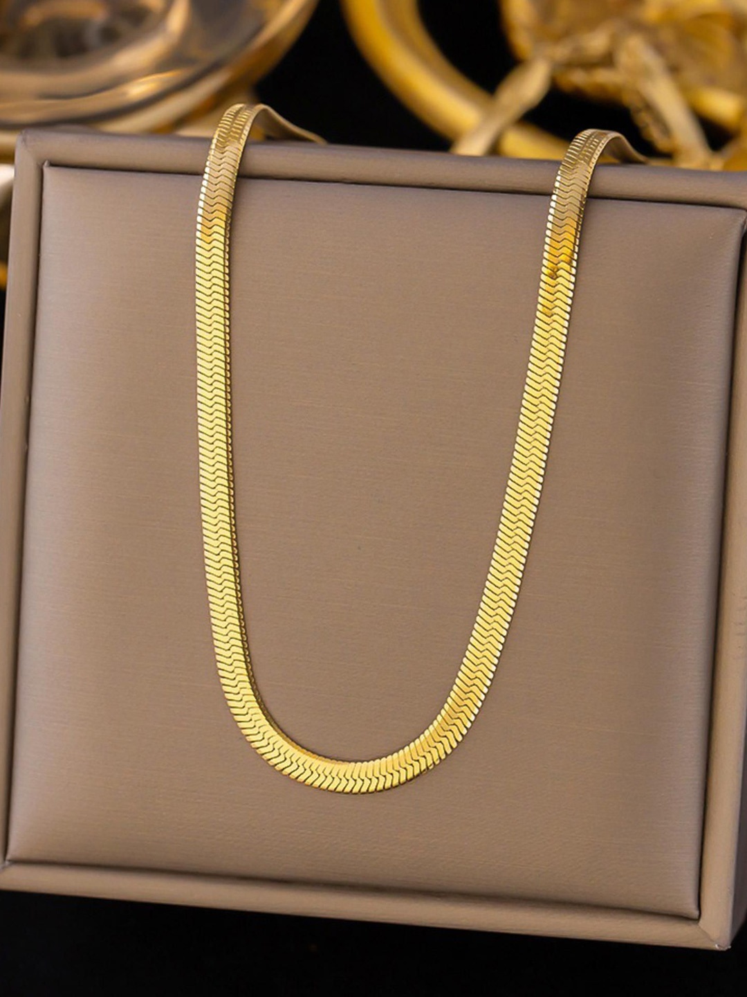 

MYKI Gold-Plated Presentable Stainless Steel Minimal Chain