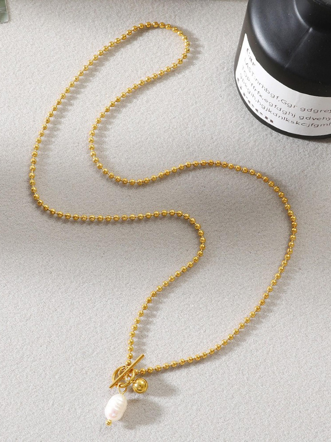 

MYKI Gold-Plated Beaded Chain
