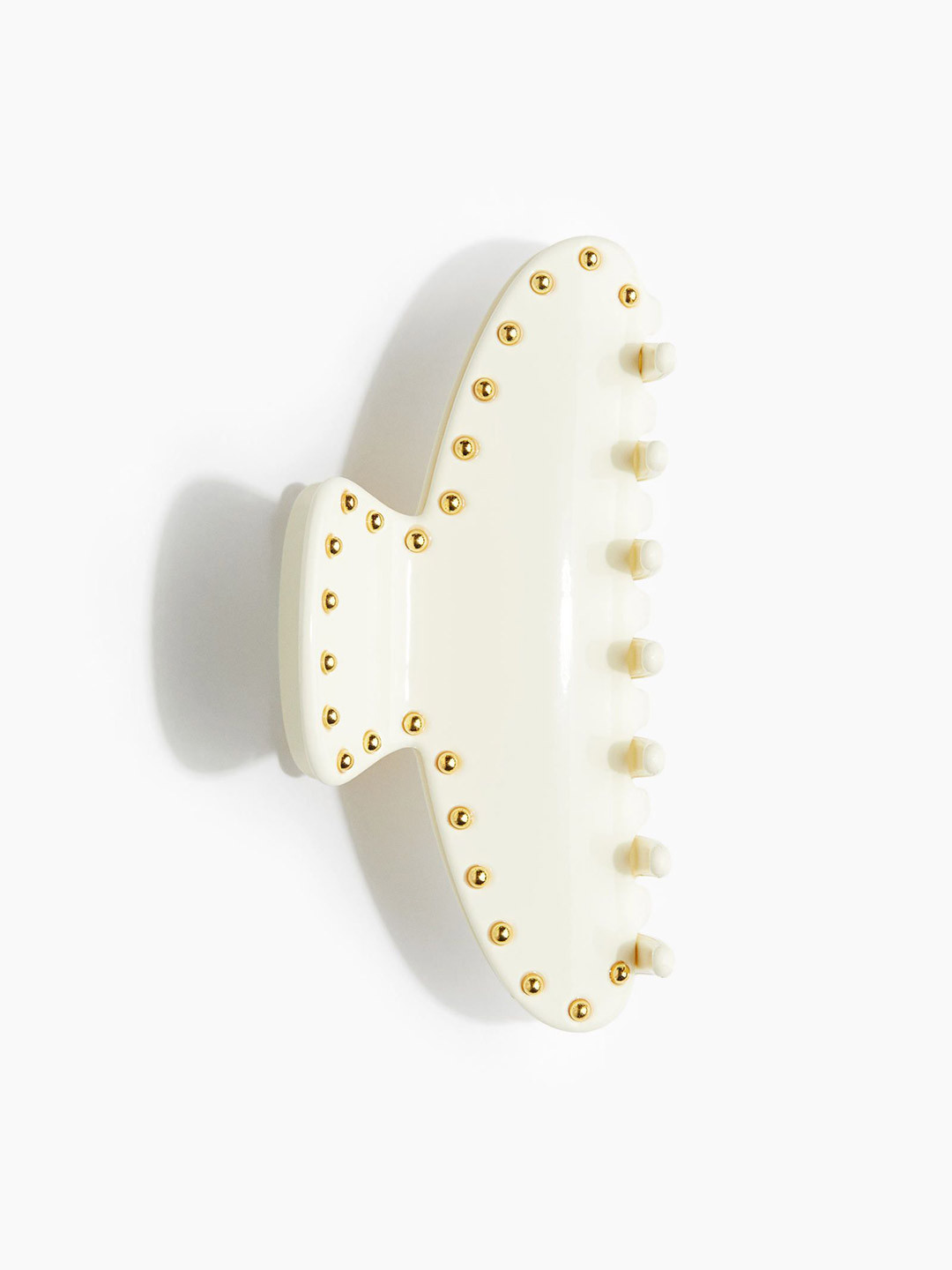 

H&M Women Embellished Hair Claw, White