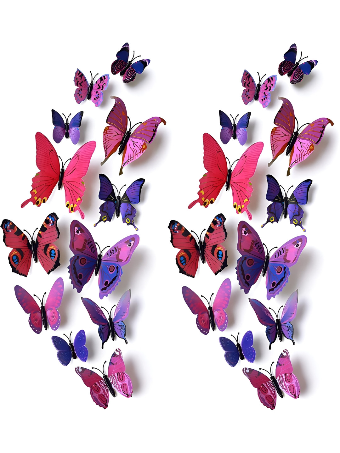 

Asian royal Pink & Purple Printed Water Proof Wall Sticker