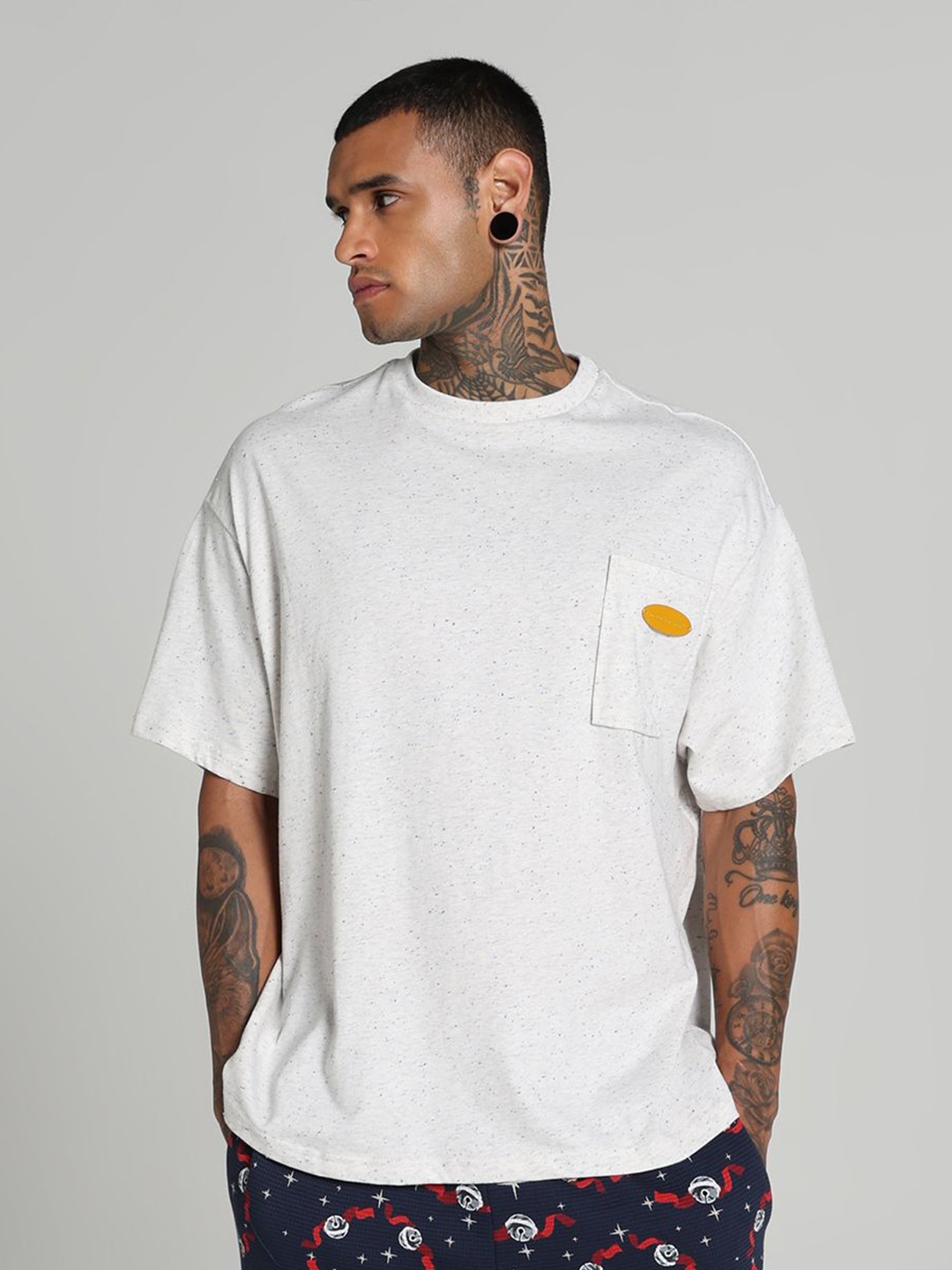 

Puma Hoops x Polar Express Men Oversized Basketball T-Shirt, White