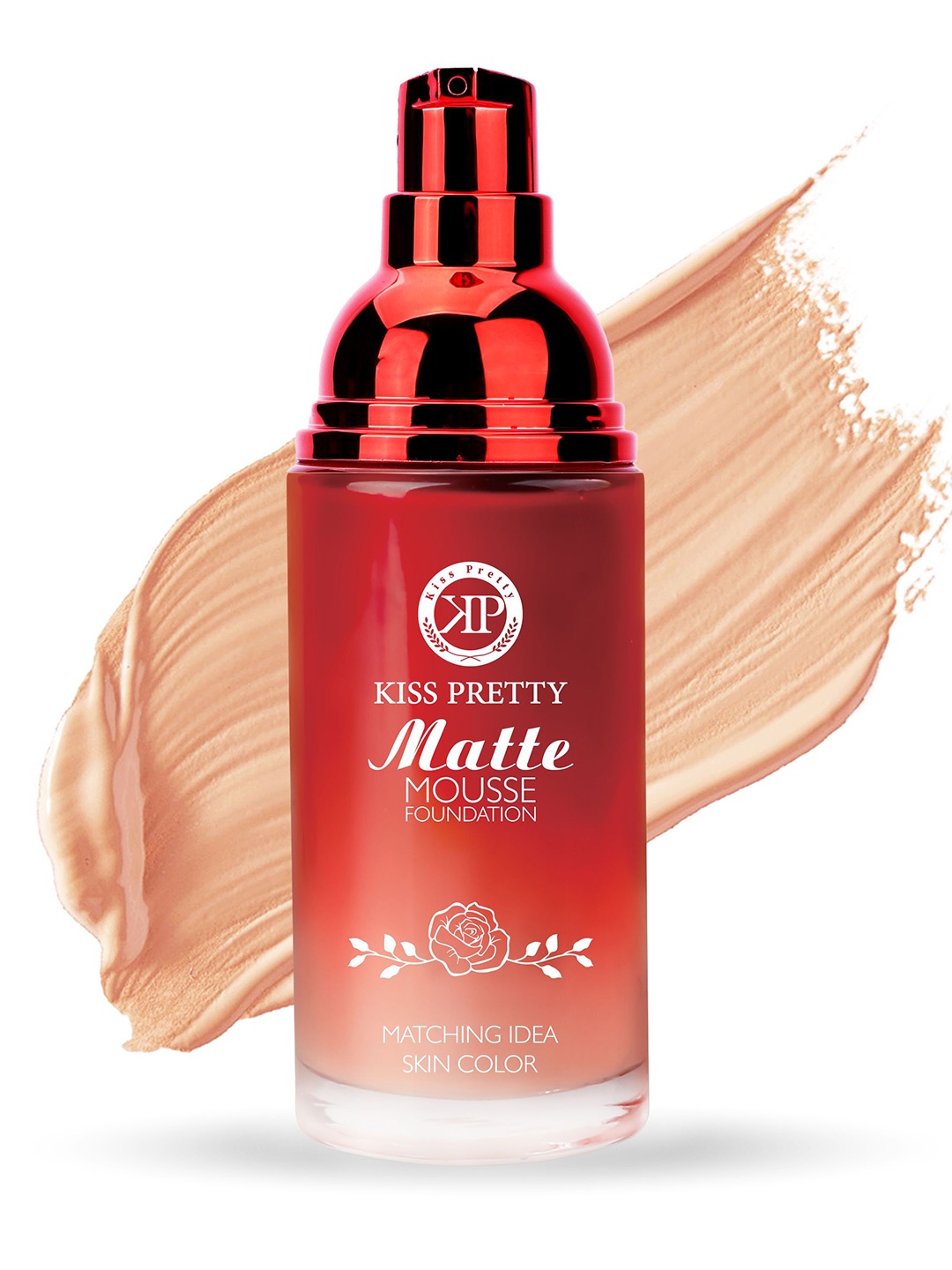 

Kiss pretty Matte Mousse Foundation - 50 ml - Beige 102