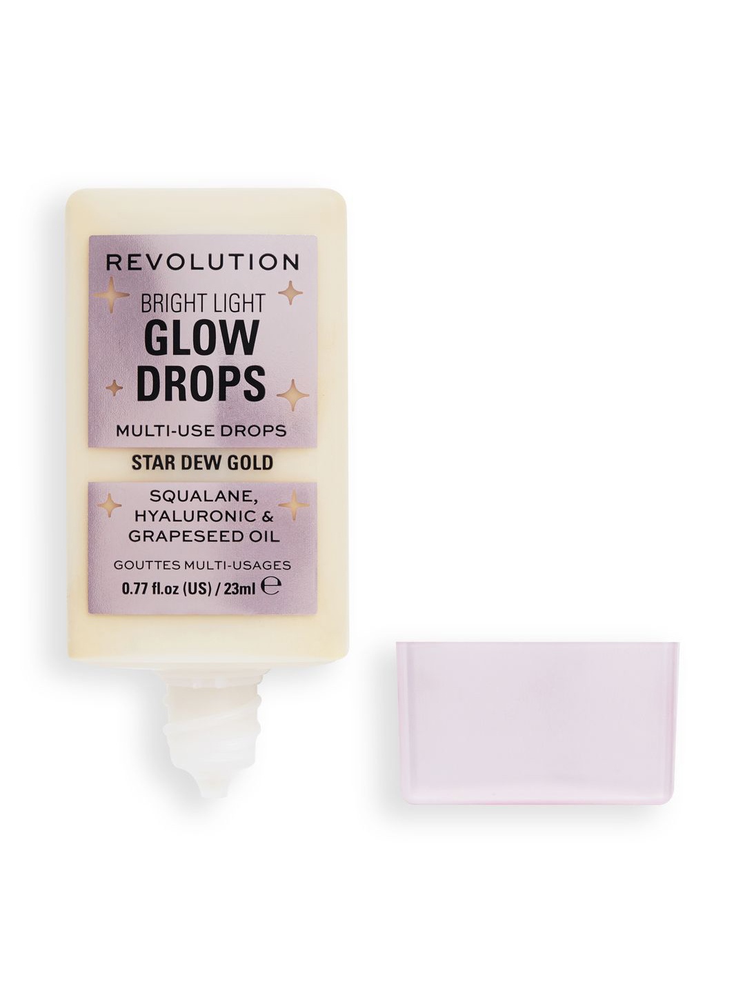 

Makeup Revolution London Bright Light Glow Drops - 23 ml -Golden Star Dew, Beige