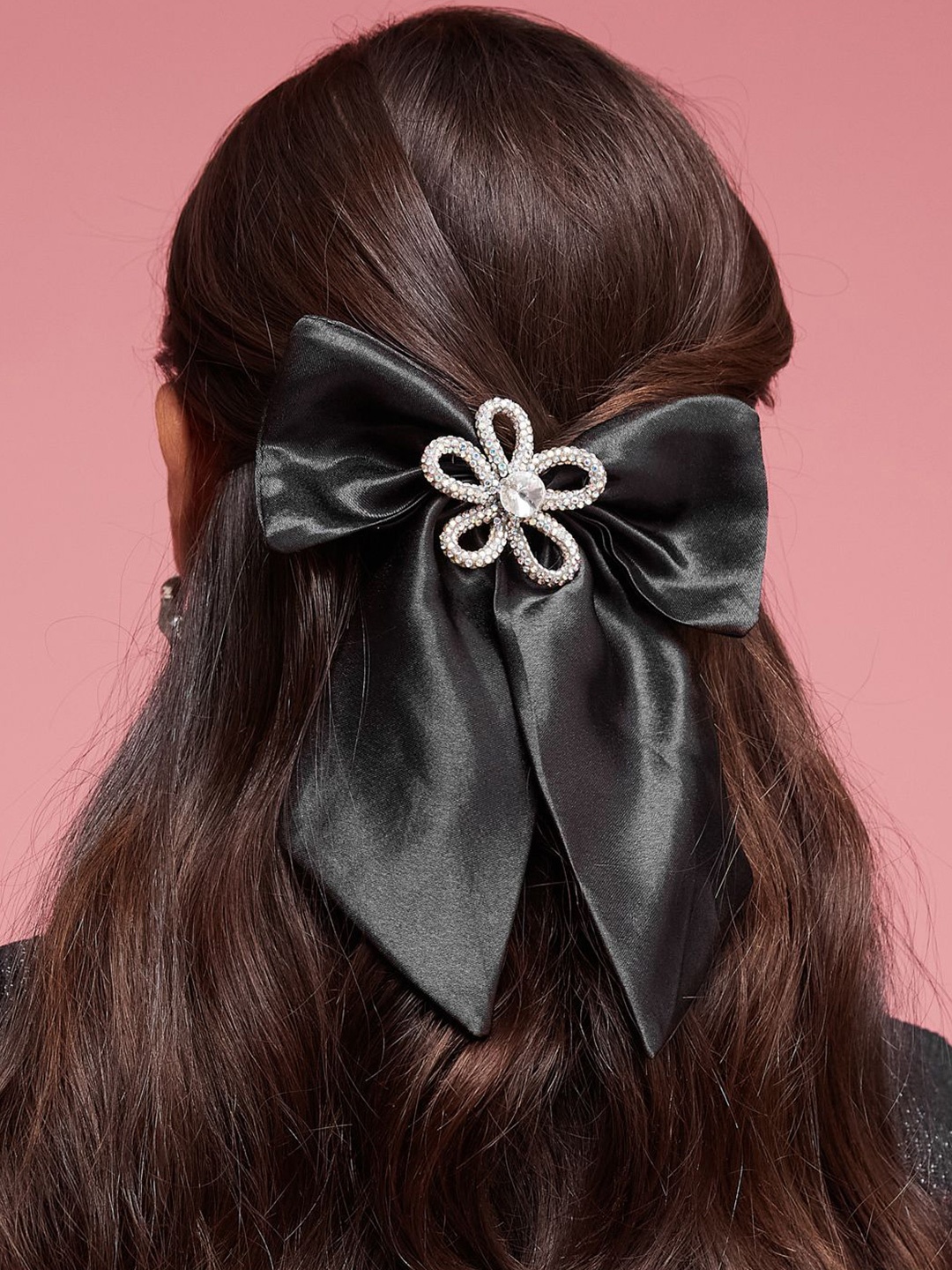 

DEPANO Women French Barrette, Black