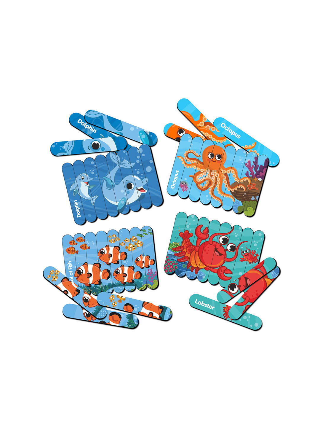 

Mini Leaves Skill Development Toy Learning and Development Toys, Blue