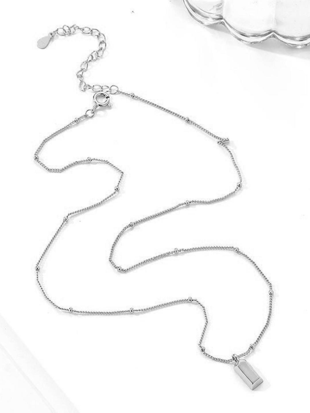 

MYKI Silver-Plated Quirky Pendants with Chains
