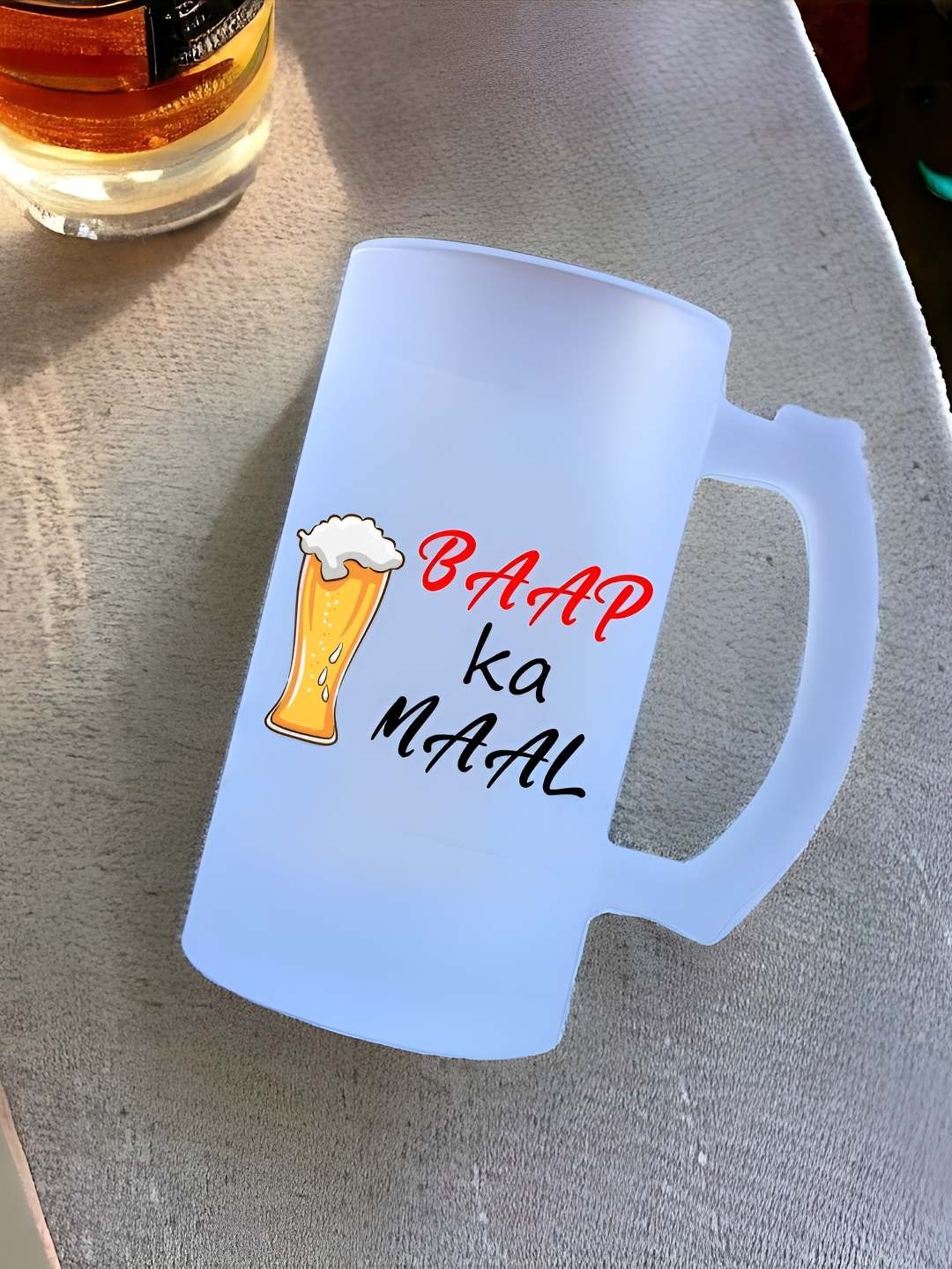

ZINGY GIFTS Unisex White Bar Glass
