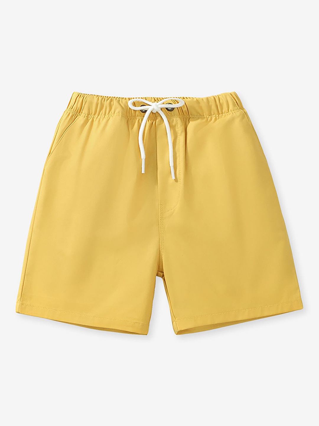 

LULU & SKY Boys High-Rise Shorts, Yellow