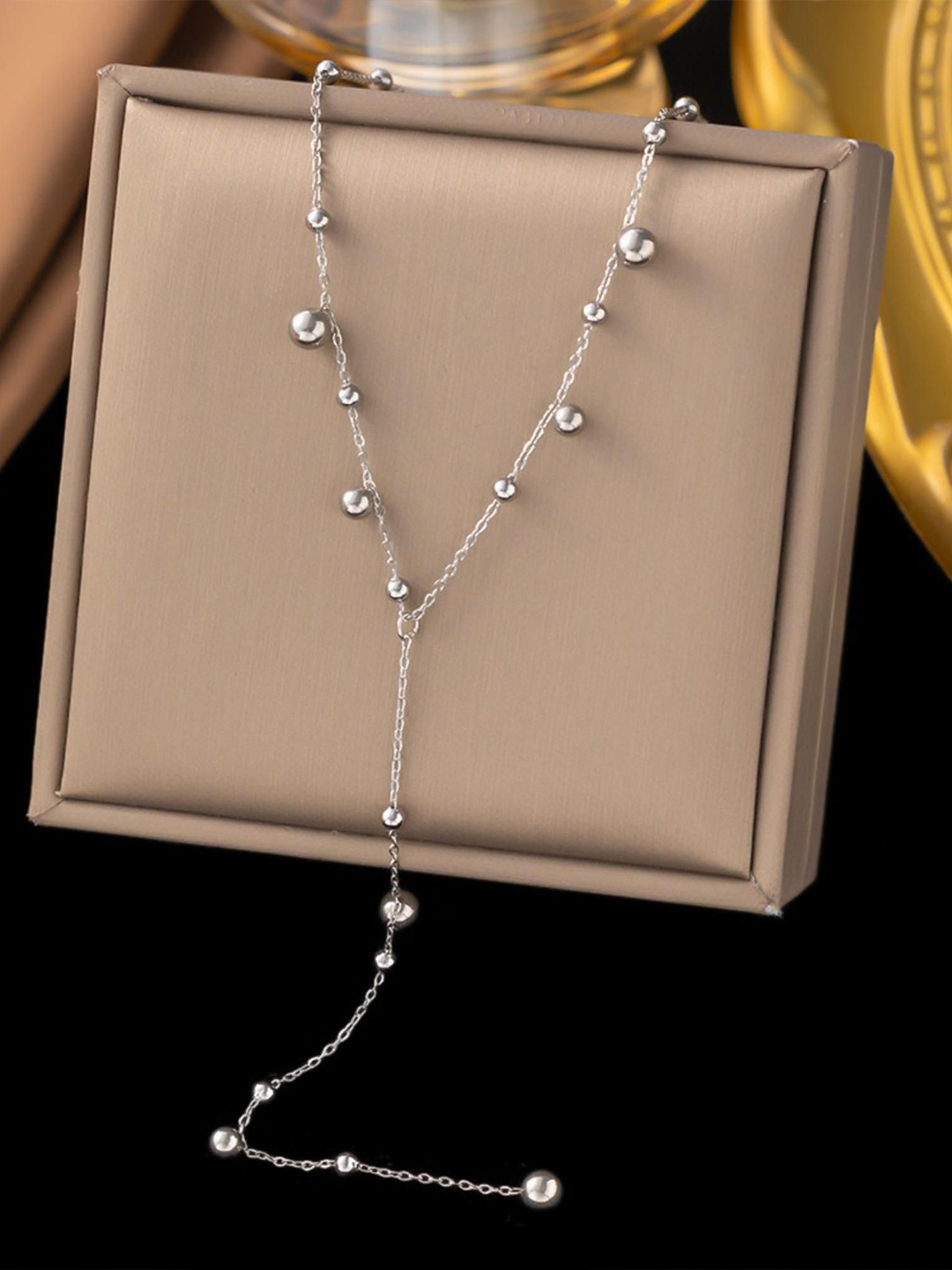 

MYKI Silver-Plated Stainless Steel Chain