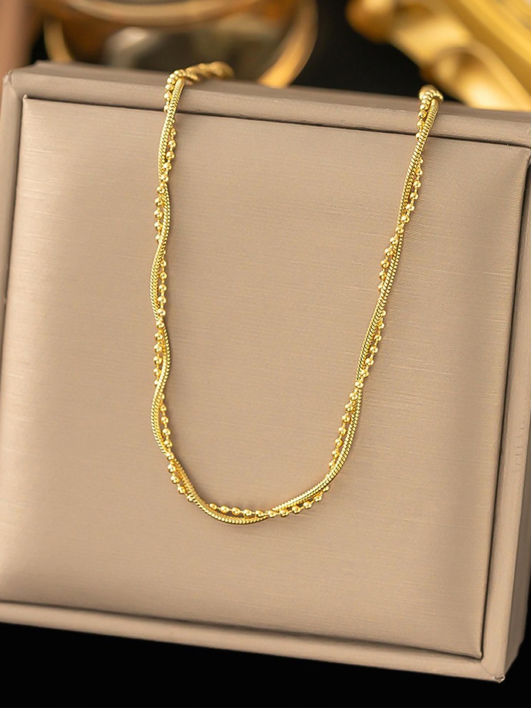 

MYKI Gold-Plated Stainless Steel Chain