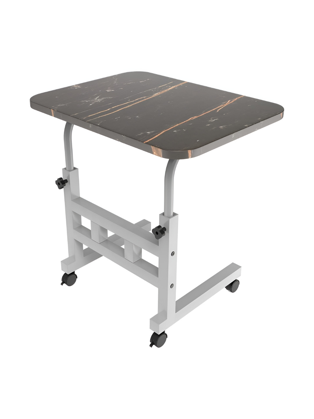

Portronics Black & Grey Printed Adjustable Laptop Table