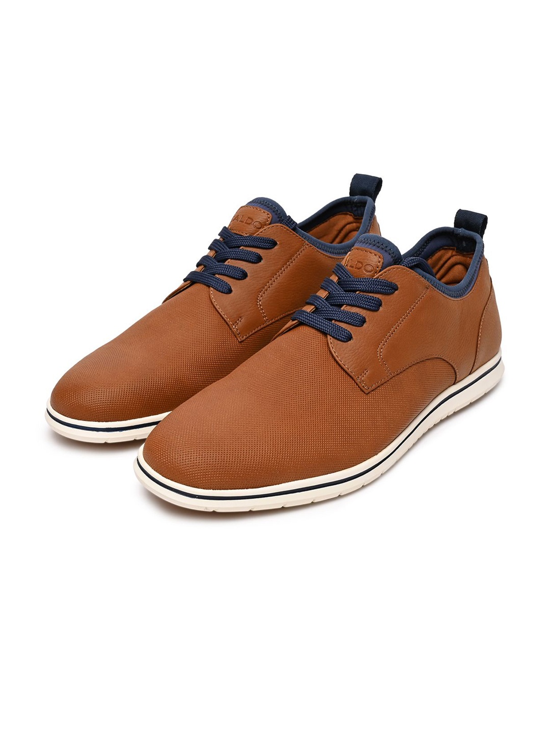 

ALDO Men Slip-On Lace-Ups Sneakers, Brown