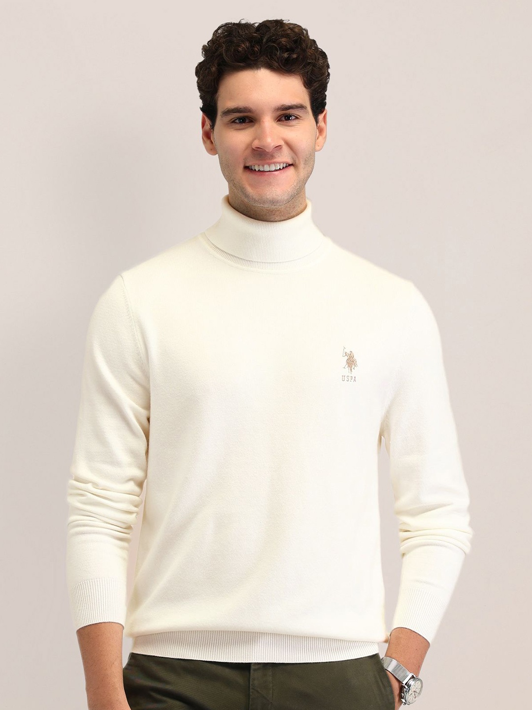 

U.S. Polo Assn. Men Pullover, White