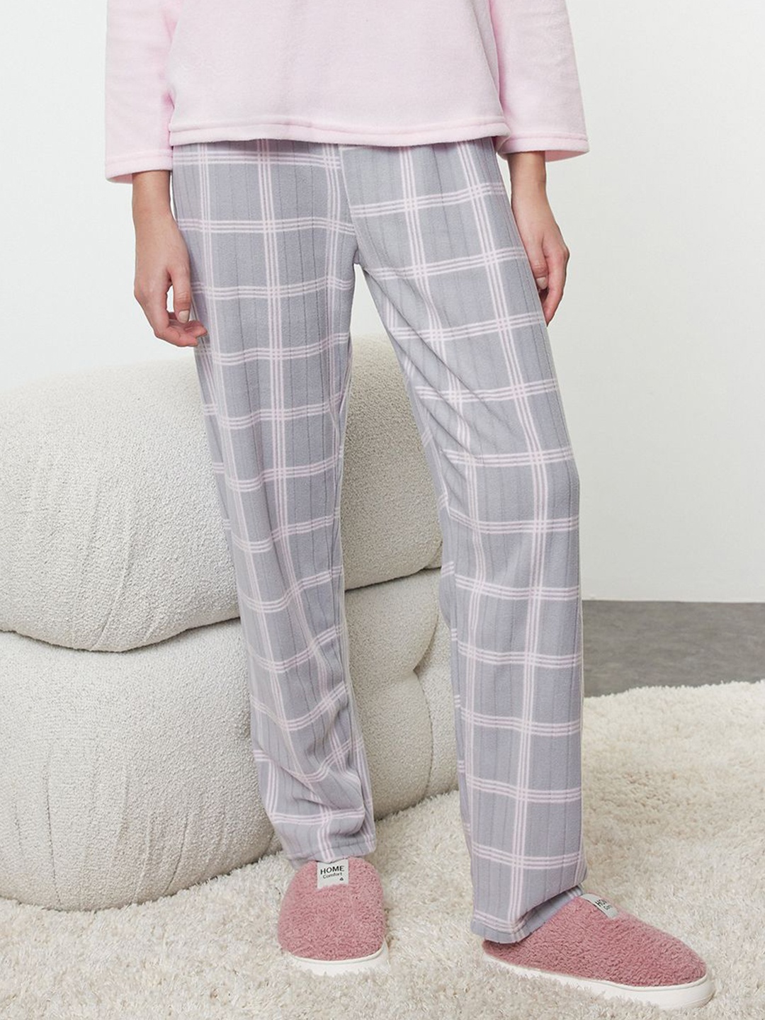 

Trendyol Women Printed Night suit, Pink