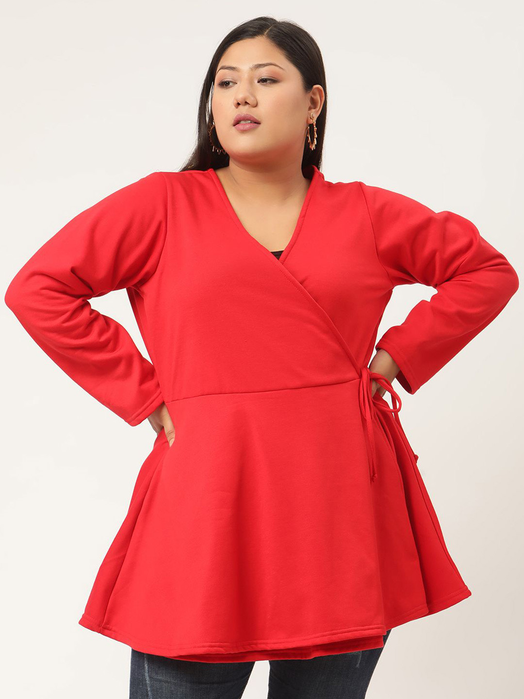 

theRebelinme Cotton Top, Red