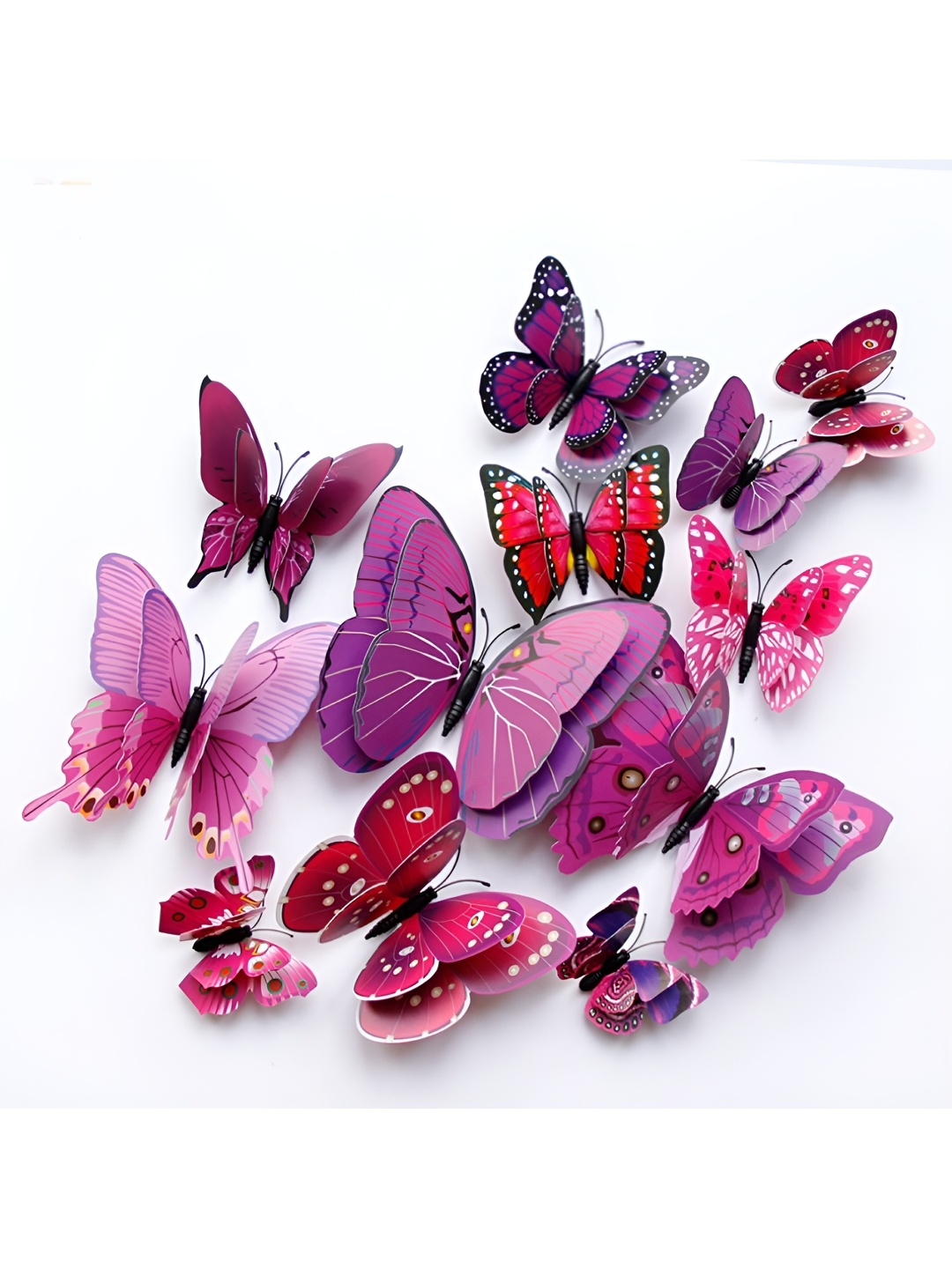 

Asian royal Pink & Purple Printed Waterproof Wall Stickers
