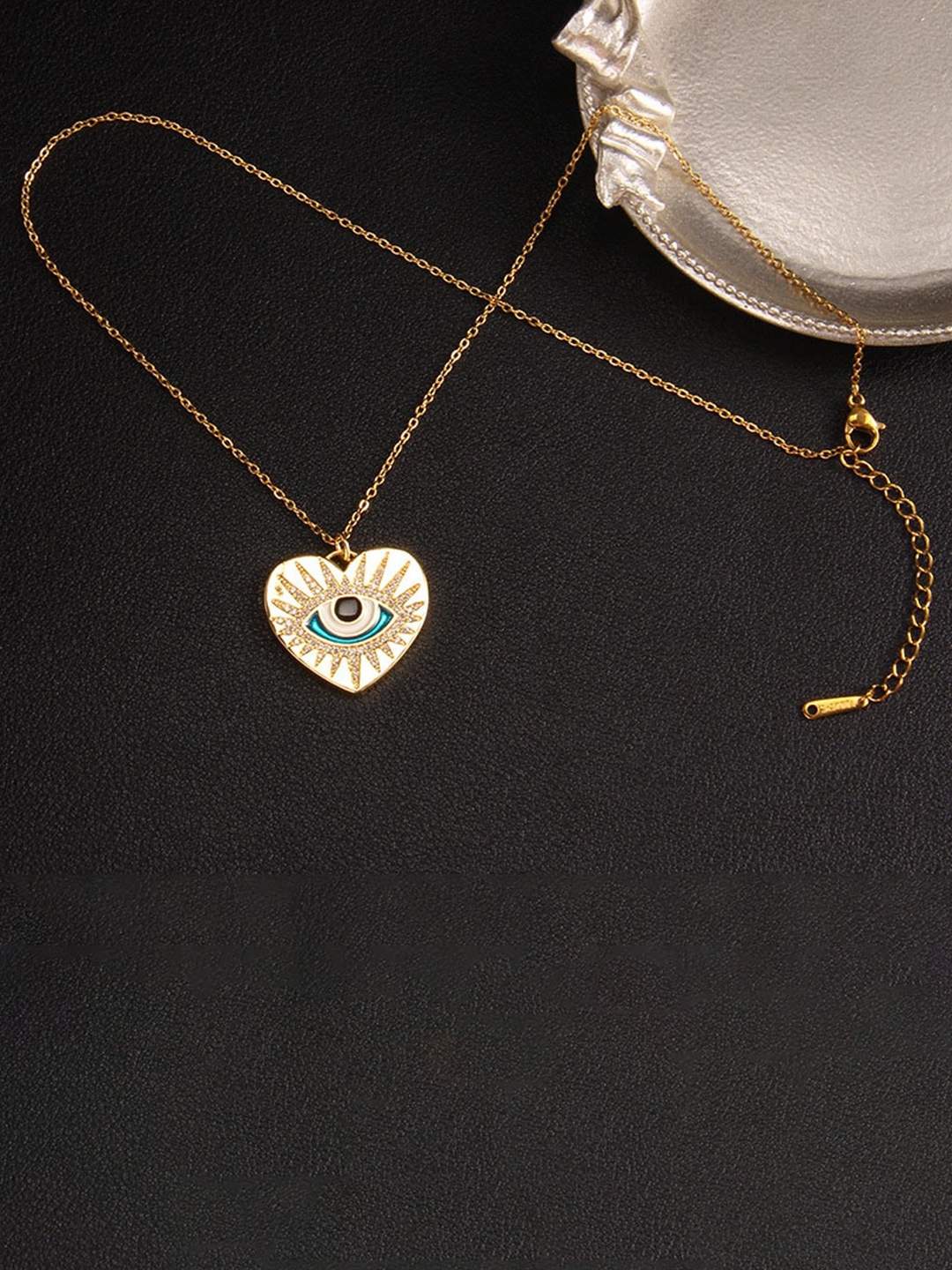 

MYKI Gold-Plated Quirky Pendant with Chain