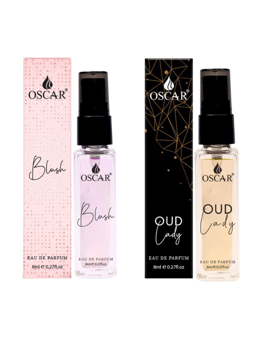 

OSCAR Blush & OUD Set Of 2 Lady Long Lasting Eau De Perfume - 8 ml Each, White