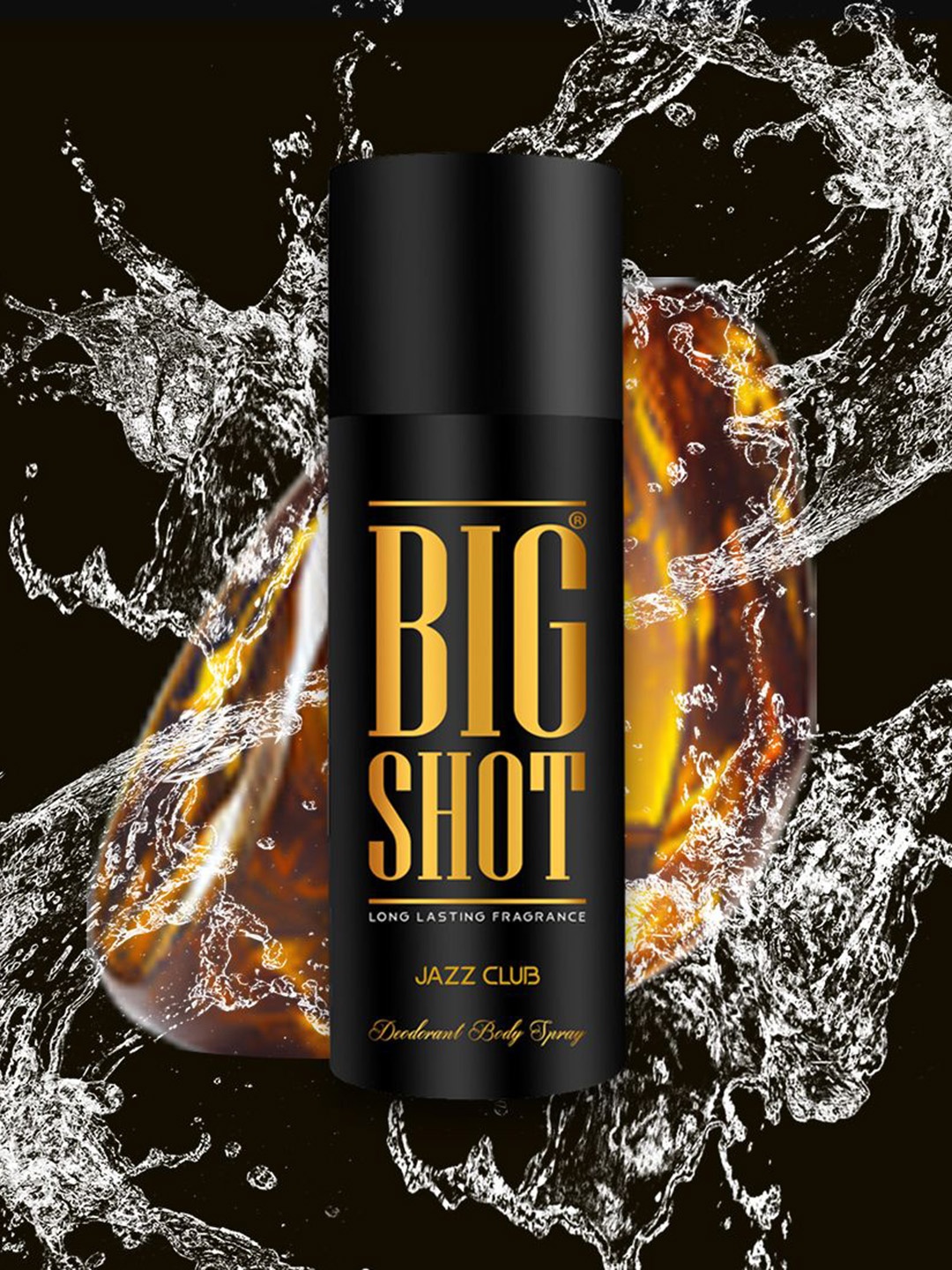 

OSCAR Big Shot Jazz Club Long Lasting Deodorant With Citrus Fragrance - 150 ml, Black